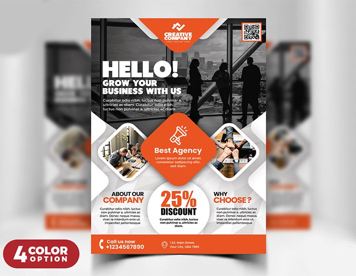 Detail Leaflet Template Psd Free Download Nomer 3