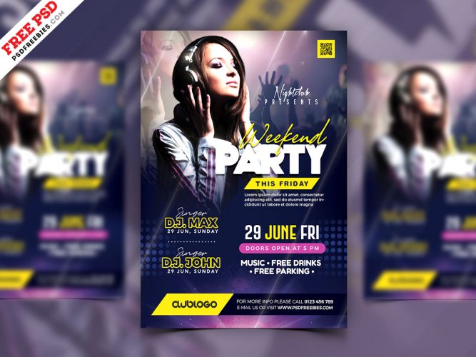 Detail Leaflet Template Psd Free Download Nomer 6