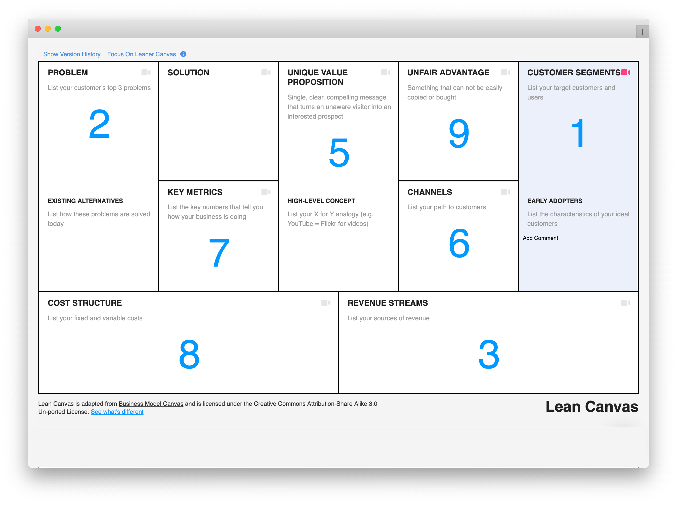 Detail Lean Canvas Template Koleksi Nomer 11