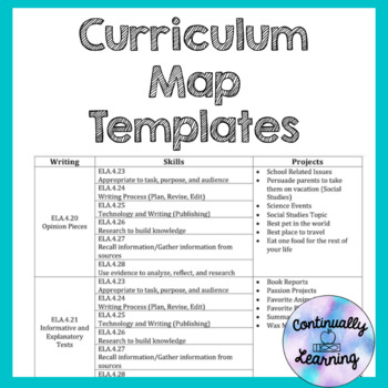 Detail Learning Map Template Nomer 40