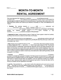 Detail Lease Agreement Template Nomer 20