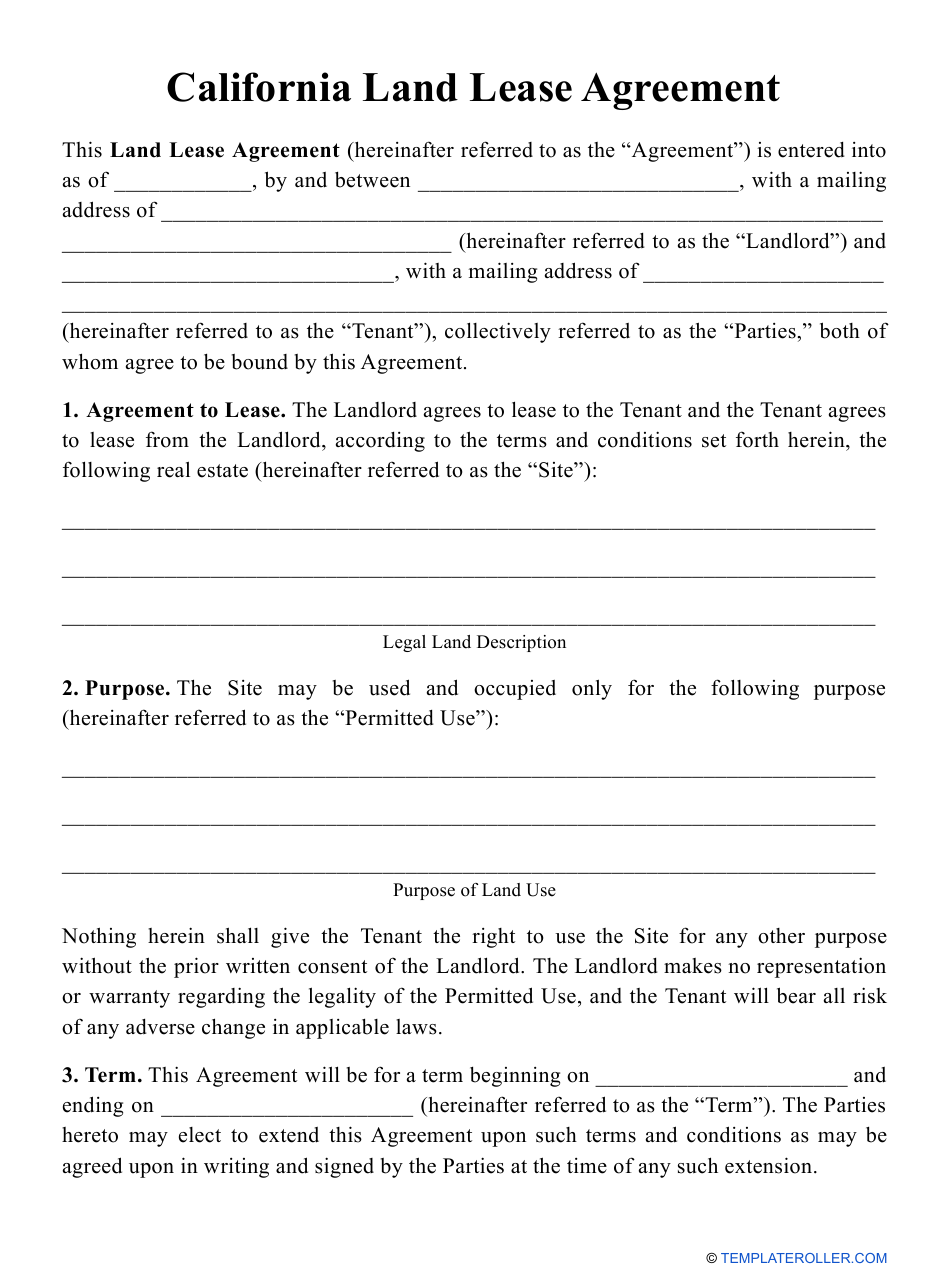 Detail Lease Agreement Template Nomer 56