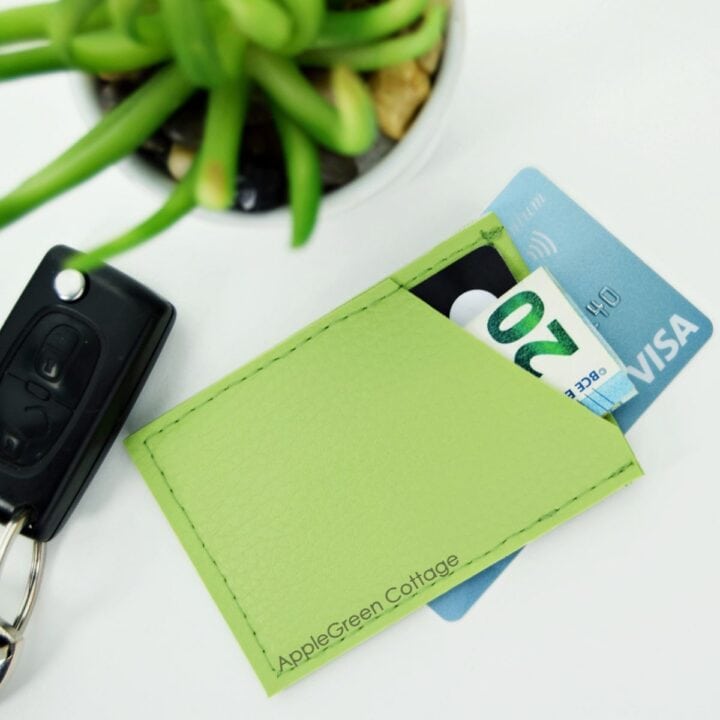Detail Leather Card Holder Wallet Template Nomer 29