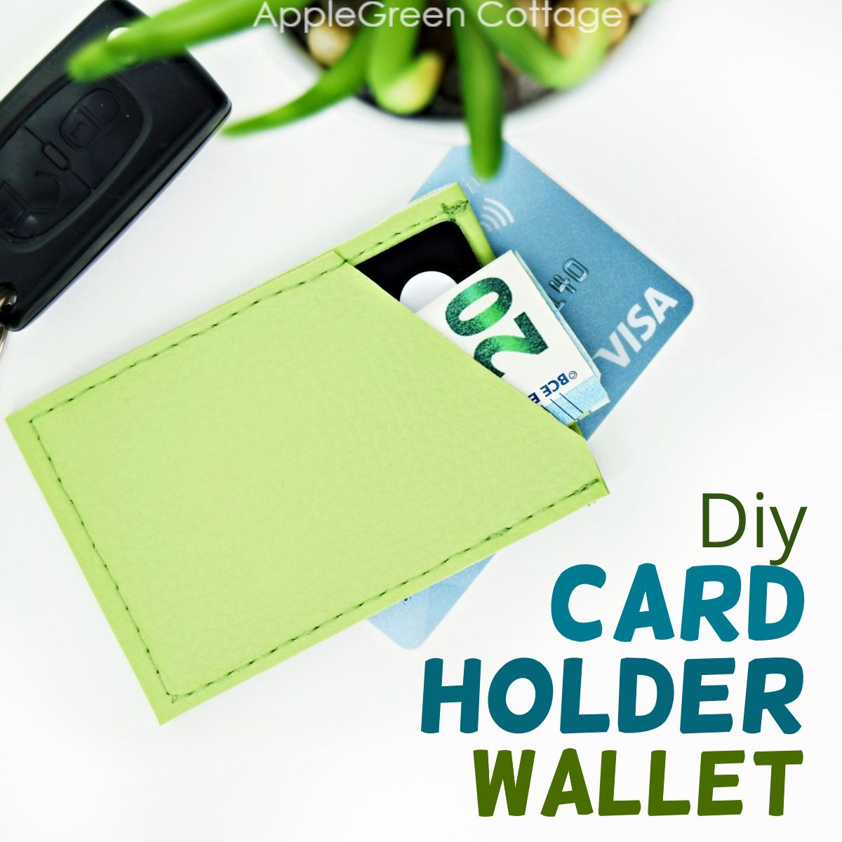 Detail Leather Card Holder Wallet Template Nomer 39
