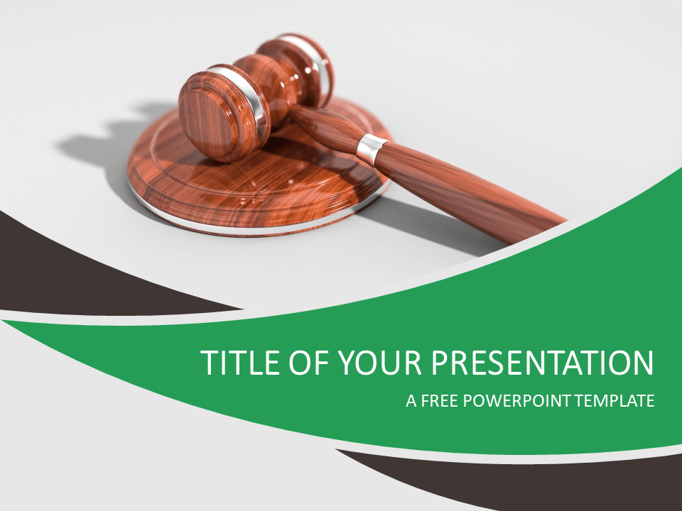 Detail Legal Ppt Template Free Nomer 2