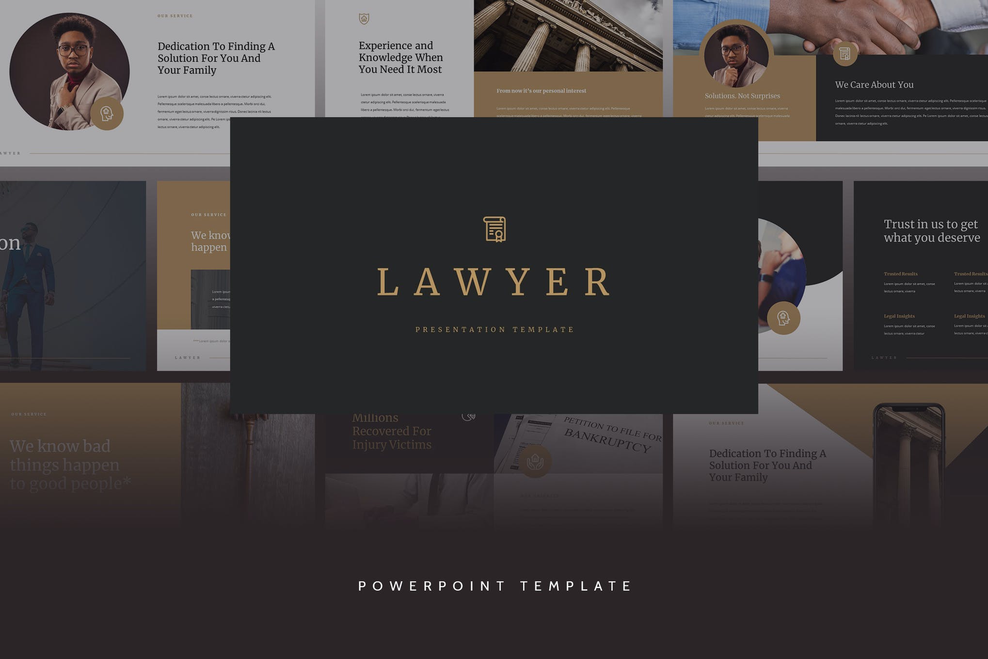 Detail Legal Ppt Template Free Nomer 19
