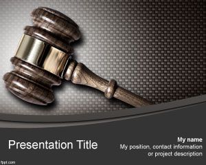 Detail Legal Ppt Template Free Nomer 22
