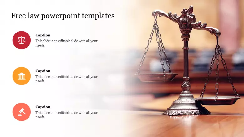 Detail Legal Ppt Template Free Nomer 3