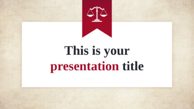 Detail Legal Ppt Template Free Nomer 45