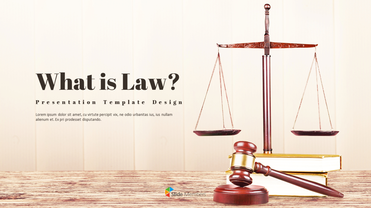 Detail Legal Ppt Template Free Nomer 7
