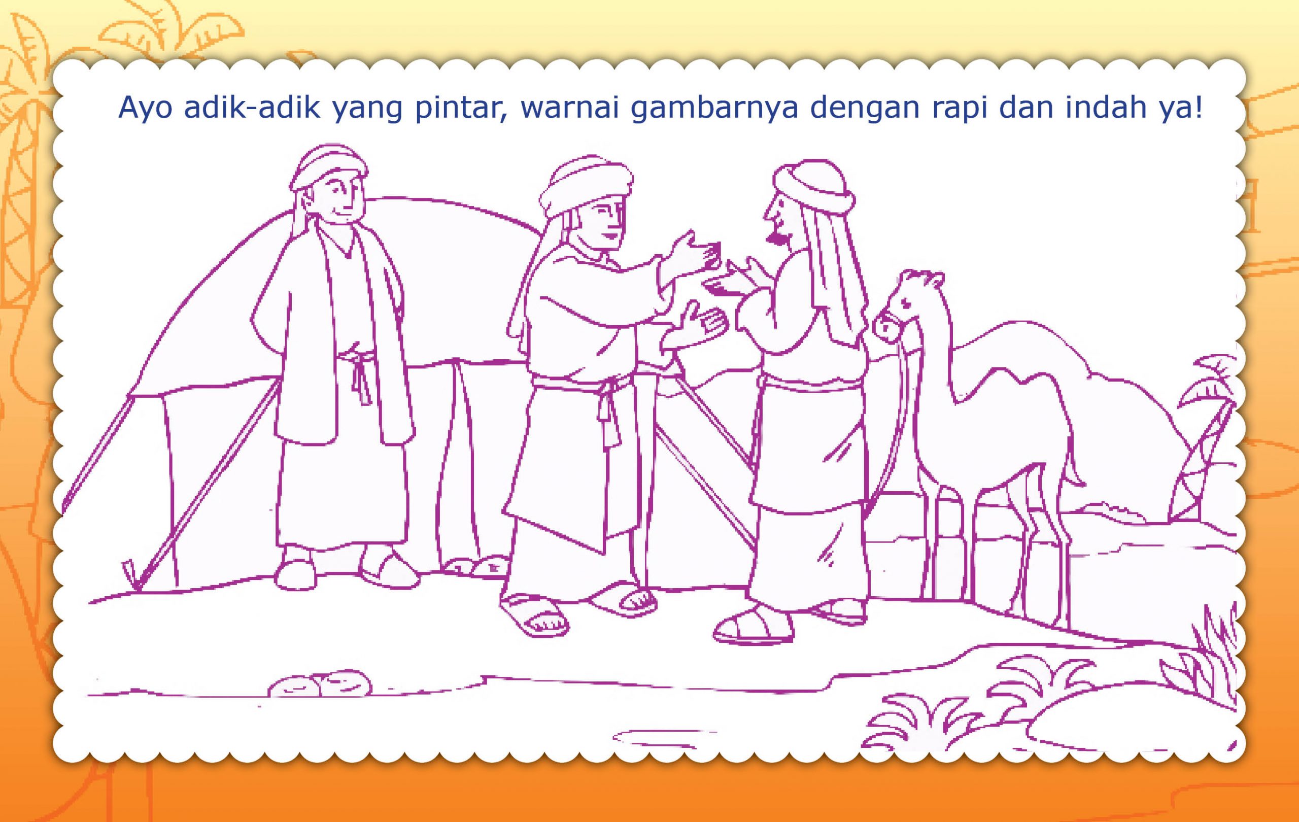 Detail Lembar Gambar Untuk Di Warnai Nomer 14