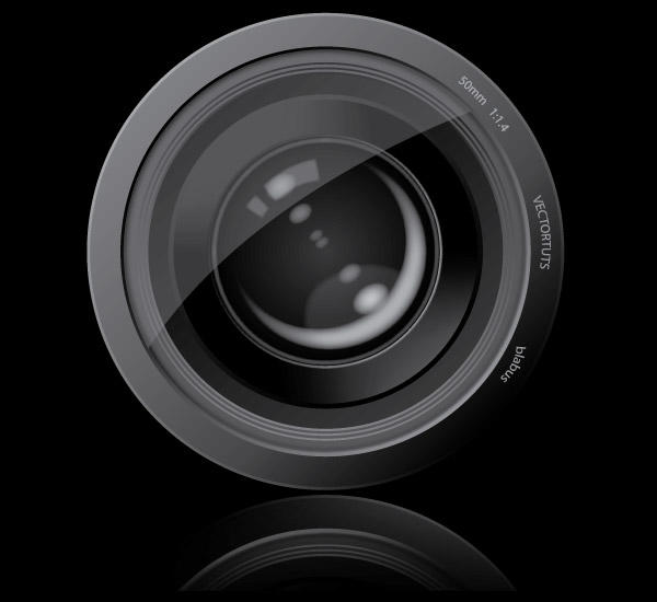 Detail Lensa Kamera Vektor Nomer 24