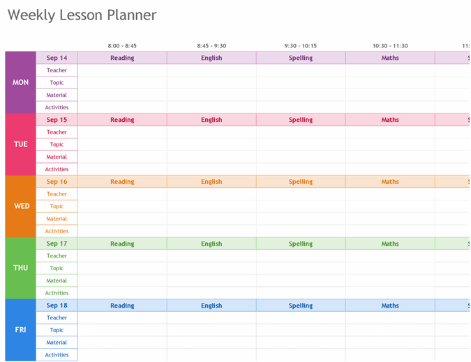 Detail Lesson Plan Template Nomer 24