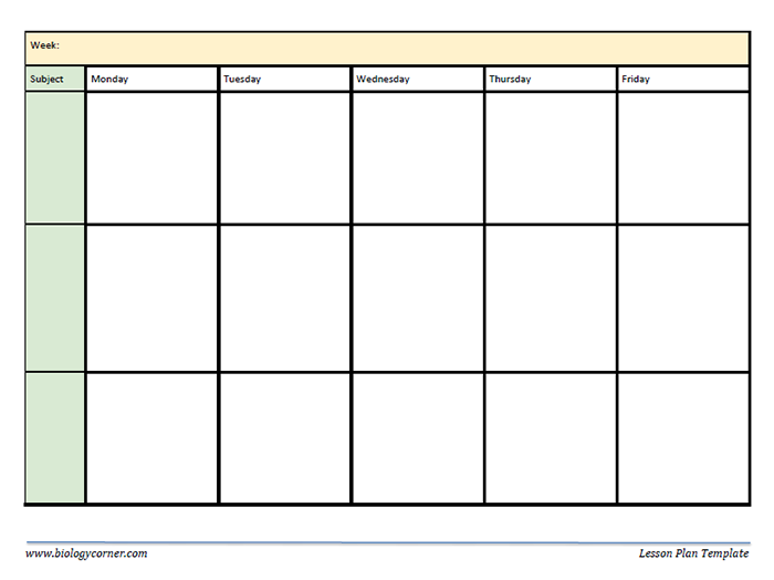 Detail Lesson Plan Template Nomer 34