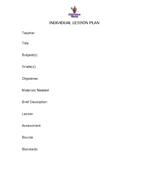 Detail Lesson Plan Template Doc Nomer 47