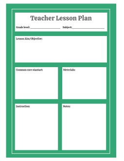 Detail Lesson Plan Template Doc Nomer 6