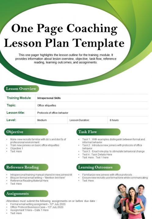 Detail Lesson Plan Template Doc Nomer 49