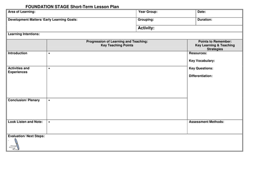 Detail Lesson Plan Template Doc Nomer 50