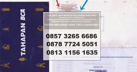 Detail Letak No Rekening Bca Di Buku Tabungan Nomer 4