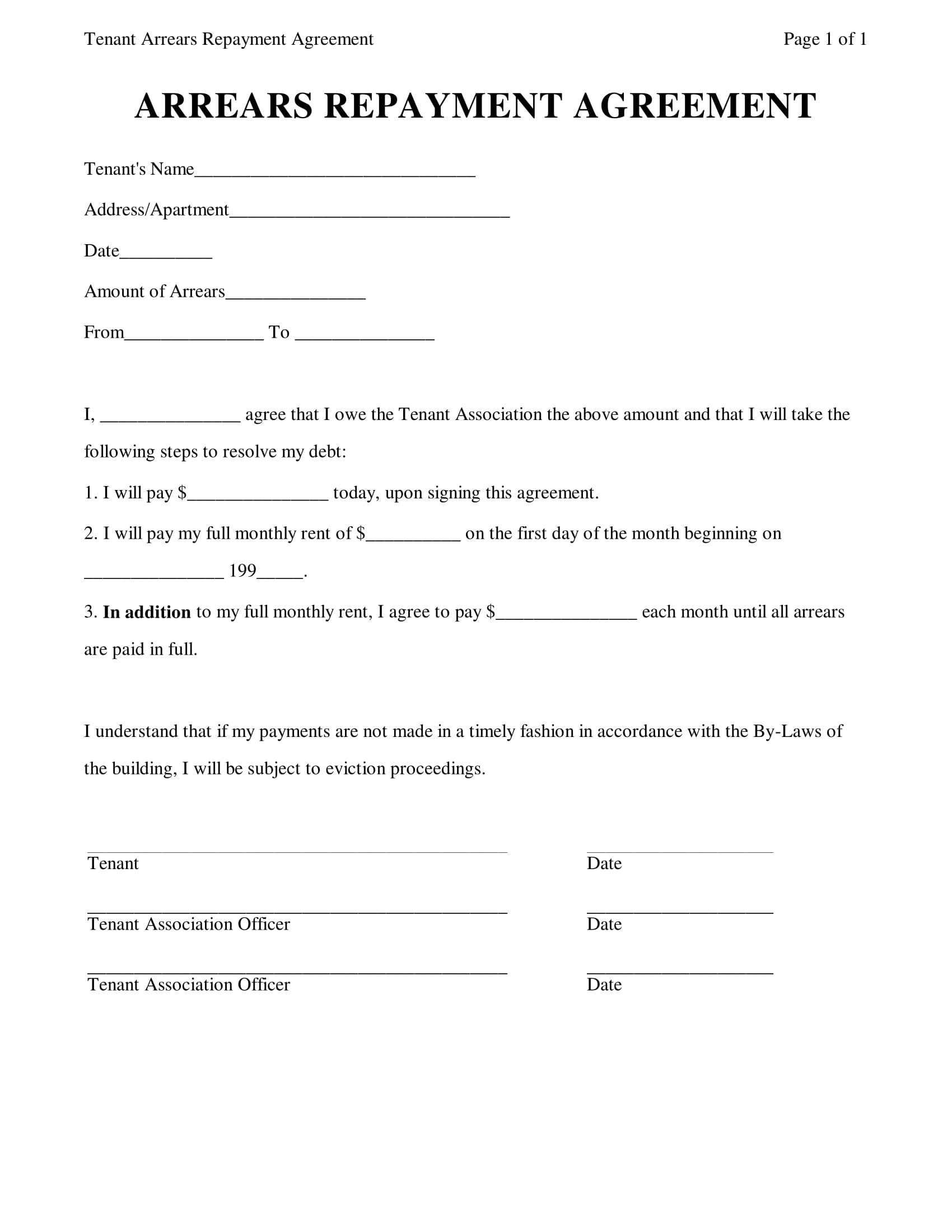 Detail Letter Of Agreement Template Nomer 41