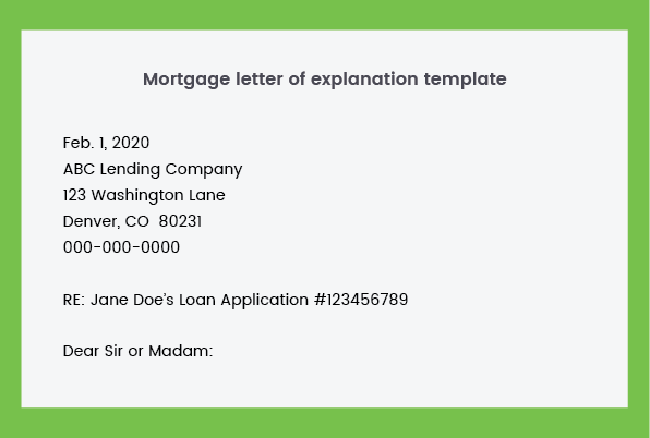 Detail Letter Of Explanation Template Nomer 15