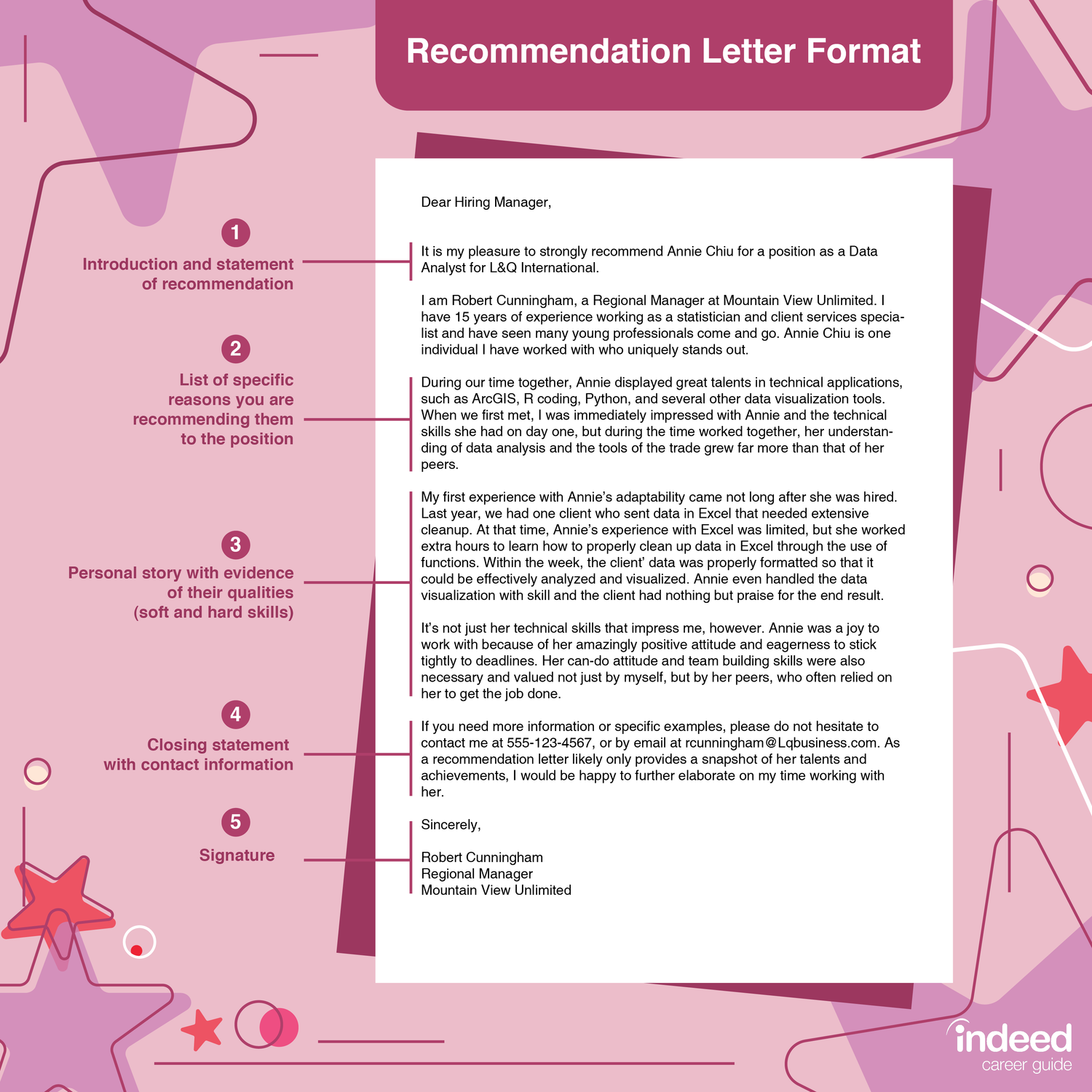 Detail Letter Of Recommendation Template Nomer 16