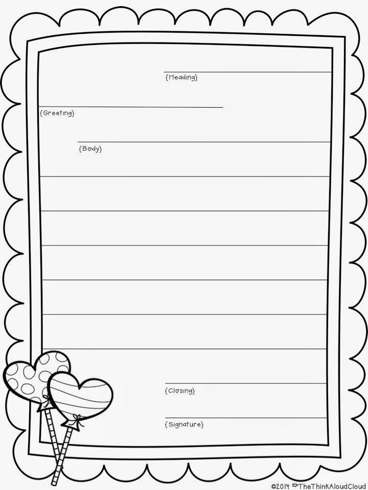 Detail Letter Template For Kids Nomer 2