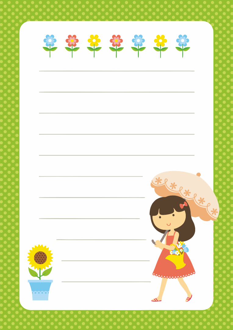 Detail Letter Template For Kids Nomer 39