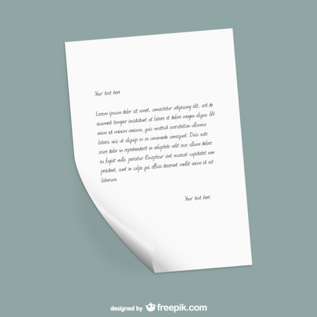 Detail Letter Template Free Download Nomer 43