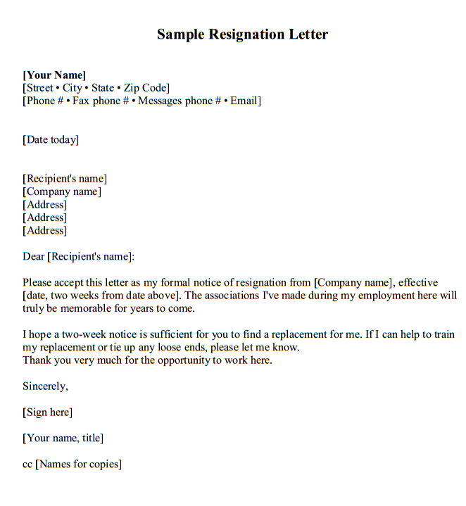 Detail Letter Template Free Download Nomer 48