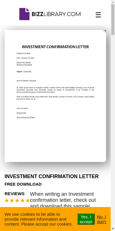 Detail Letter To Investors Template Nomer 24