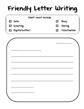 Detail Letter Writing Template For Kids Nomer 16