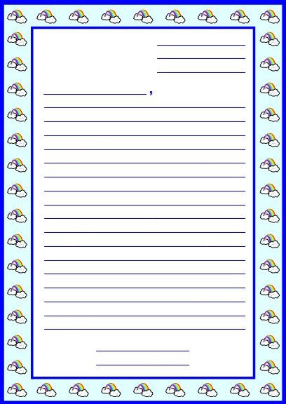 Detail Letter Writing Template For Kids Nomer 41