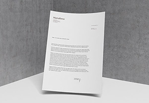 Detail Letterhead Mockup Template Free Nomer 15