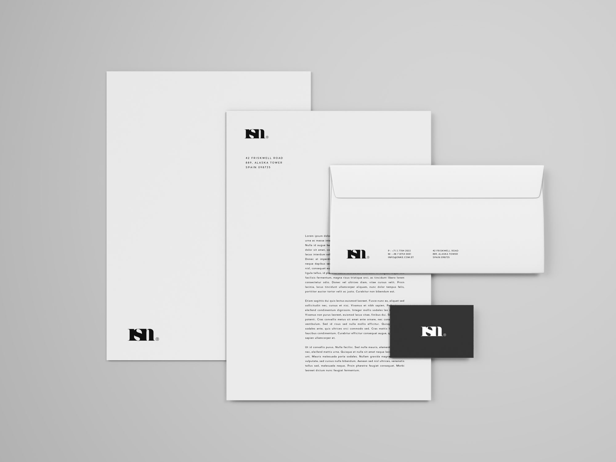 Detail Letterhead Mockup Template Free Nomer 16