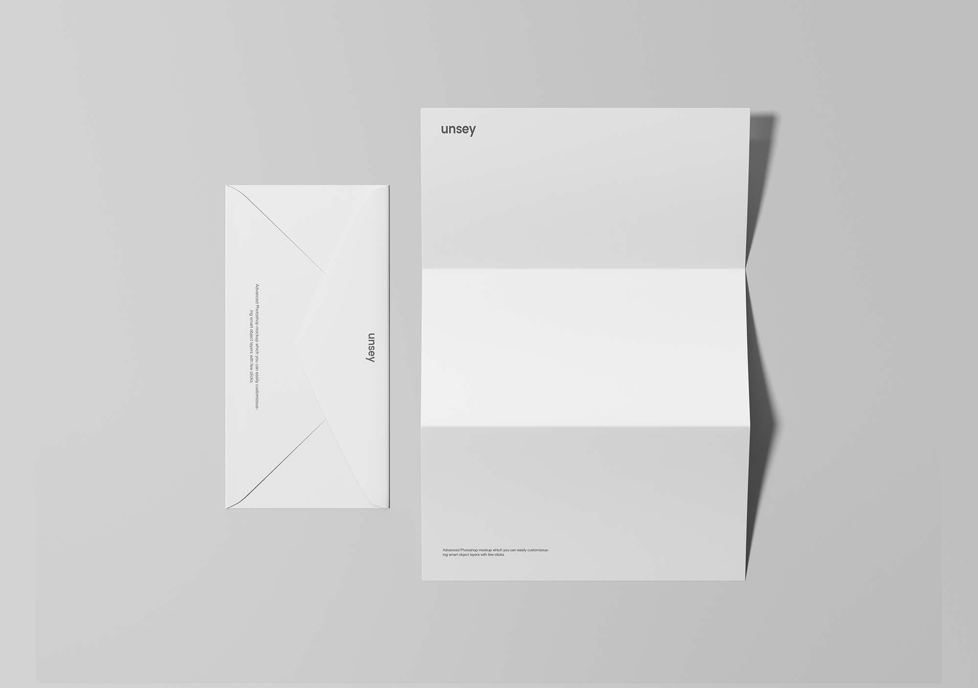 Detail Letterhead Mockup Template Free Nomer 32