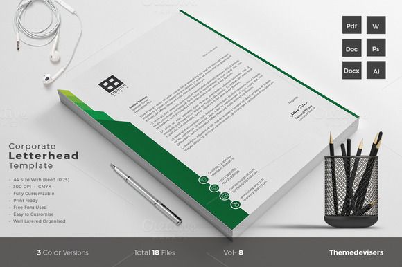 Detail Letterhead Template Docx Nomer 33