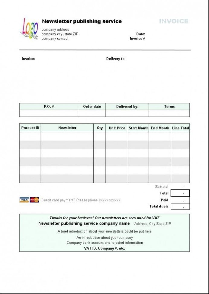 Detail Libreoffice Invoice Template Nomer 27