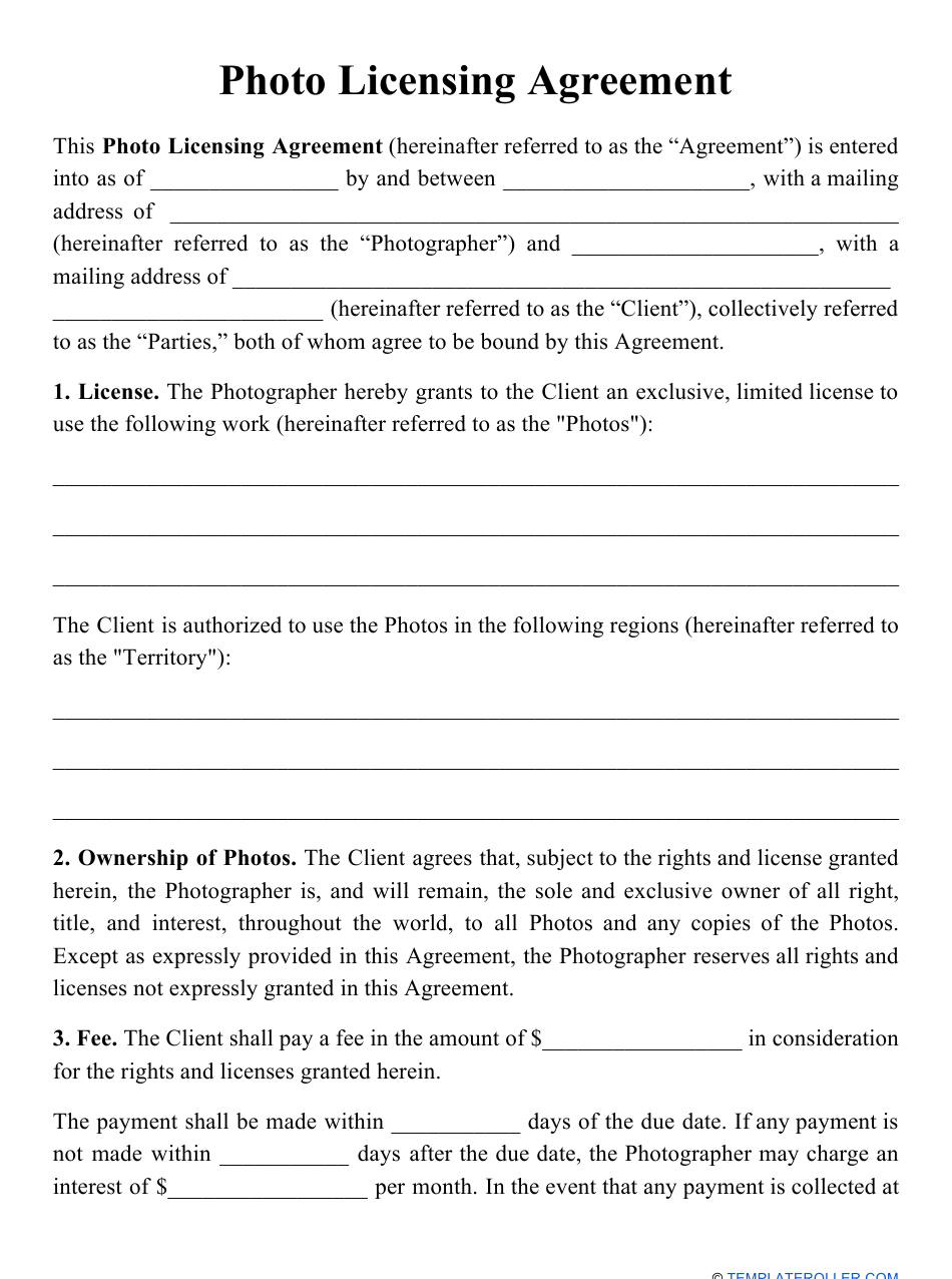 Detail Licence Agreement Template Nomer 28