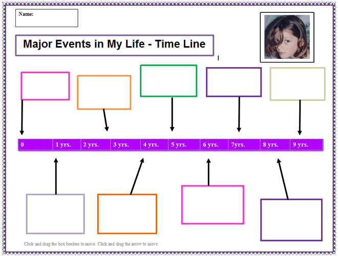 Detail Life Timeline Template Nomer 44