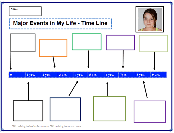 Detail Life Timeline Template Nomer 55