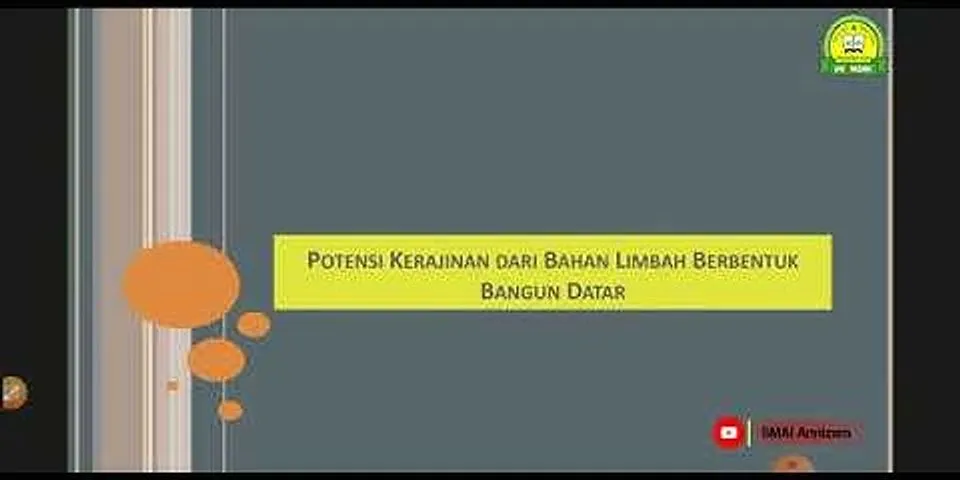 Detail Lima Gambar Serta Penjelasan Dari Bahan Limba Bagun Datar Nomer 53