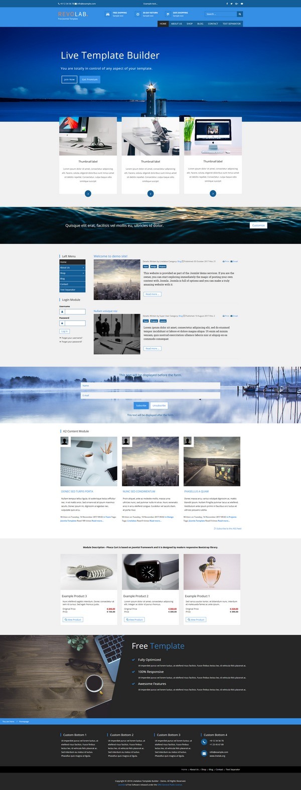 Detail Linelabox Joomla Template Builder Nomer 2