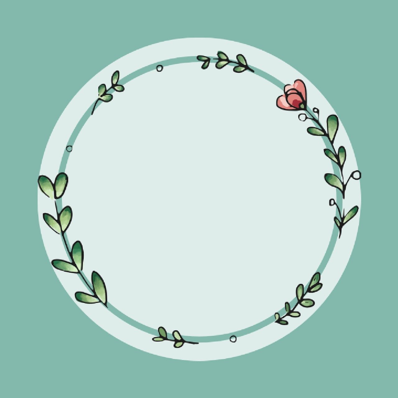 Lingkaran Bunga Untuk Logo - KibrisPDR