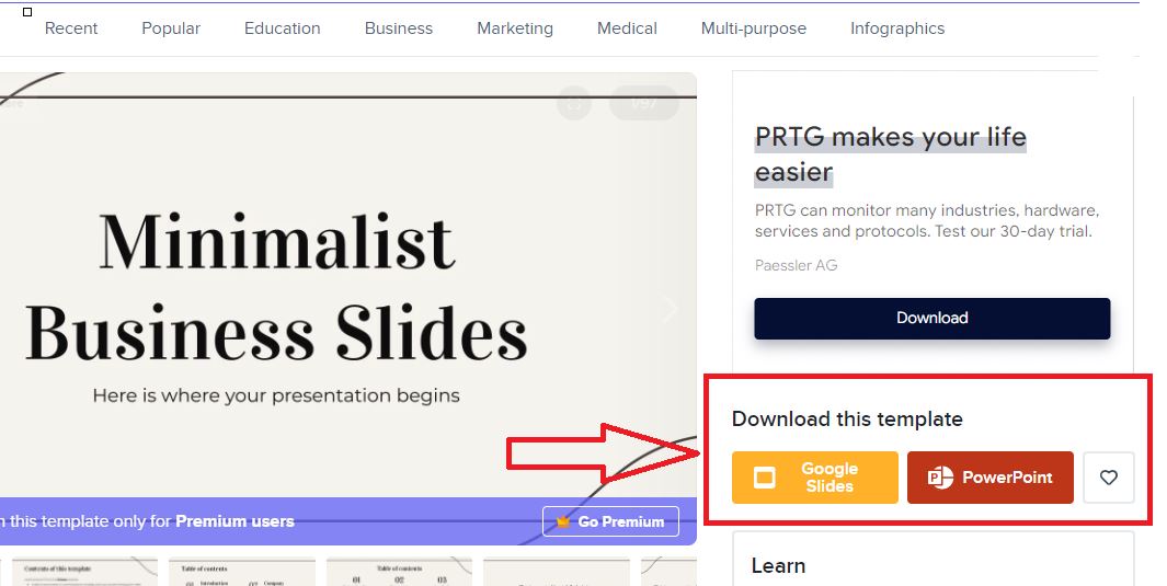 Detail Link Template Ppt Nomer 31