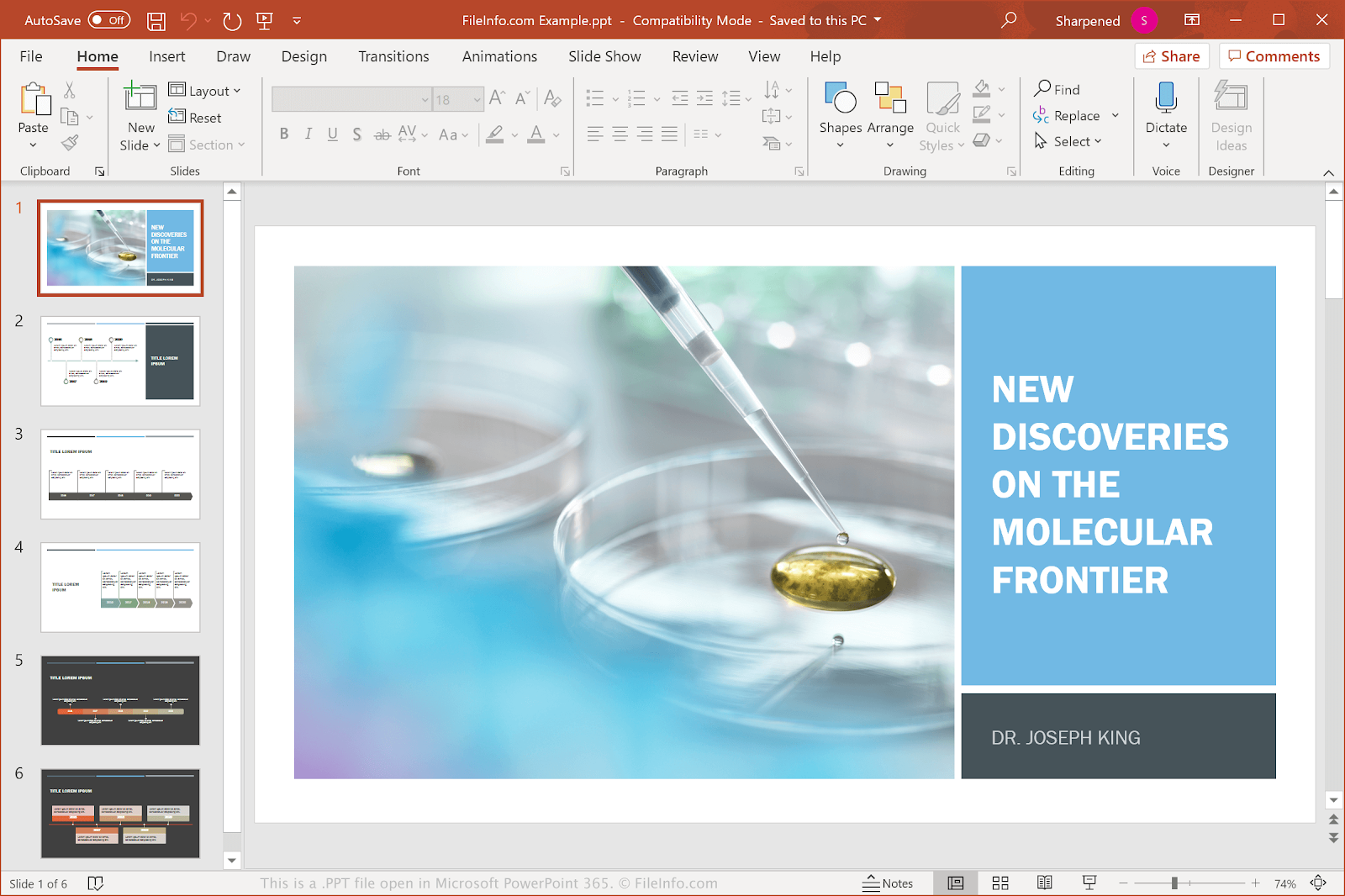 Detail Link Template Ppt Nomer 52