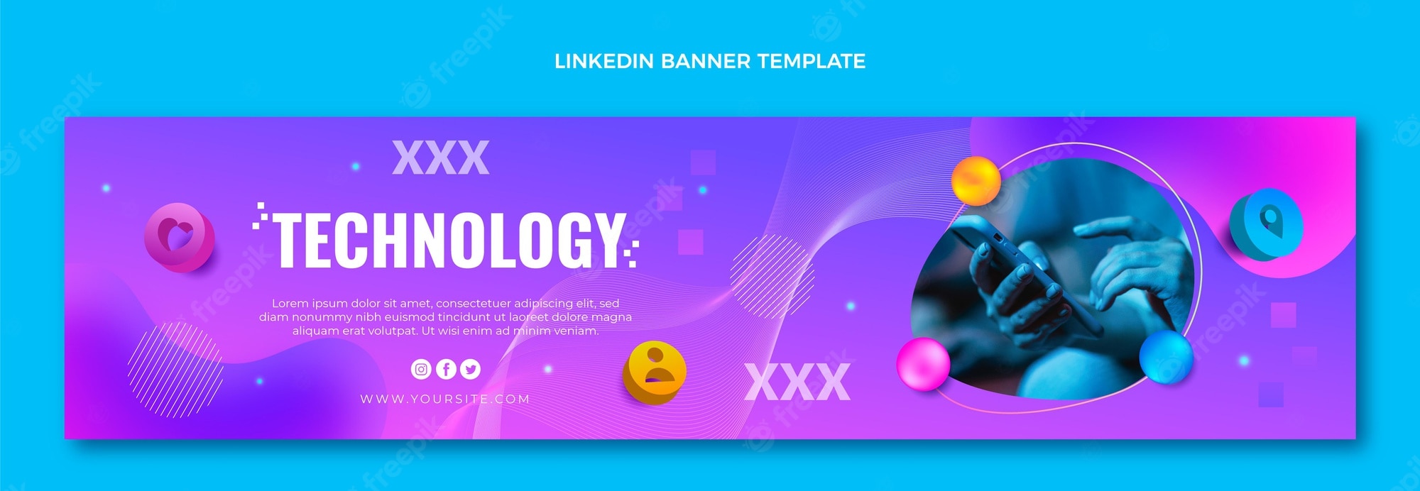 Detail Linkedin Background Photo Template Nomer 43