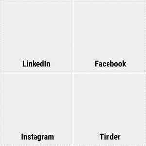 Linkedin Facebook Instagram Tinder Template - KibrisPDR