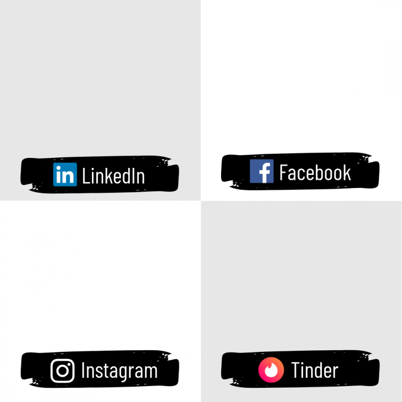 Detail Linkedin Facebook Instagram Tinder Template Nomer 20