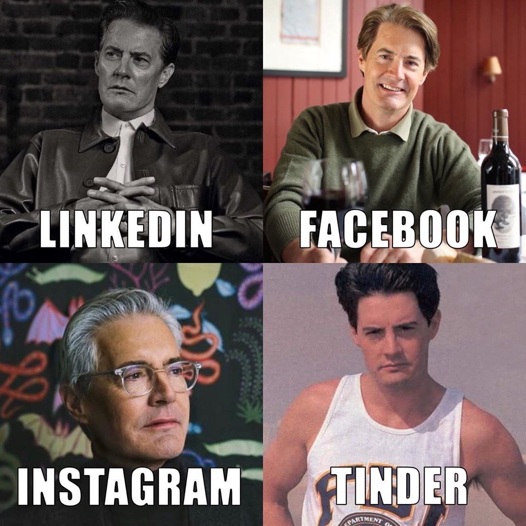 Detail Linkedin Facebook Instagram Tinder Template Nomer 25